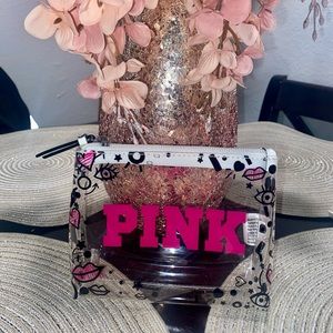 Victoria secret pink makeup bag